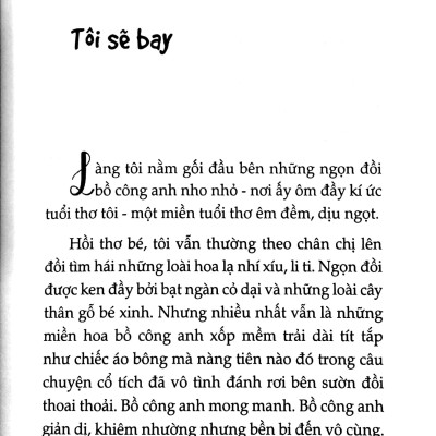 Sách - Văn Học Tuổi Hoa - Tôi Sẽ Bay