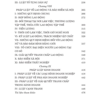 Pháp luật đại cương. Dùng trong các trường đại học và trung cấp (xuất bản lần thứ 21, có sửa chữa, bổ sung) - bản in 2024