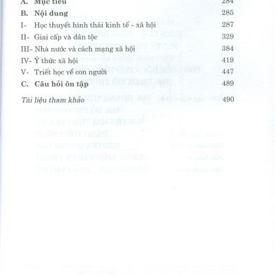 Combo 3 cuốn Giáo Trình Triết Học Mác – Lênin + Giáo Trình Kinh Tế Chính Trị Mác – Lênin + Giáo Trình Lịch Sử Đảng Cộng Sản Việt Nam (Dành Cho Bậc Đại Học Hệ Không Chuyên Lý Luận Chính Trị) - Bộ mới năm 2021