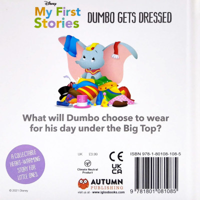 Disney My First Stories: Dumbo Gets Dressed