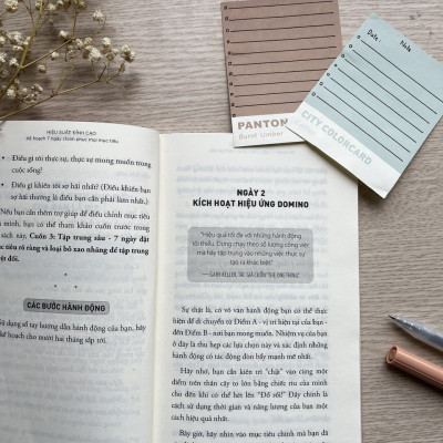 Sách Hiệu Suất Đỉnh Cao - Kế Hoạch 7 Ngày Chinh Phục Mọi Mục Tiêu - Bộ Sách Hiệu Suất - YMATE