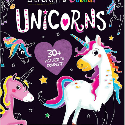 Scratch & Colour Unicorns