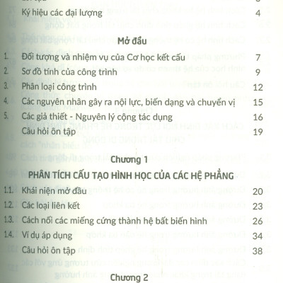 Cơ Học Kết Cấu - Tập 1: Hệ Tĩnh Định (Tái bản 2024)