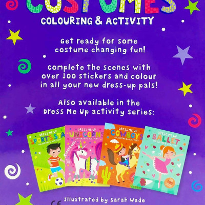 Dress Me Up: Costumes - Colouring & Activity