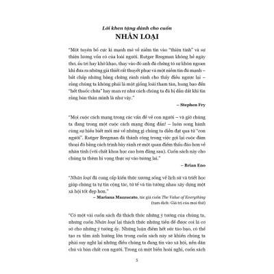 Sách Nhân Loại - Một Lịch Sử Tràn Đầy Hi Vọng - Bản Quyền