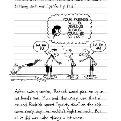 Diary Of A Wimpy Kid 02: Rodrick Rules (Paperback)