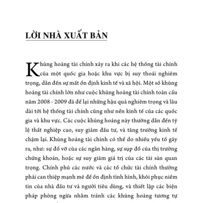 Kinh tế vĩ mô và các cuộc khủng hoảng tài chính. Liên kết với nhau bởi những thông tin thay đổi liên tục - bản in 2025