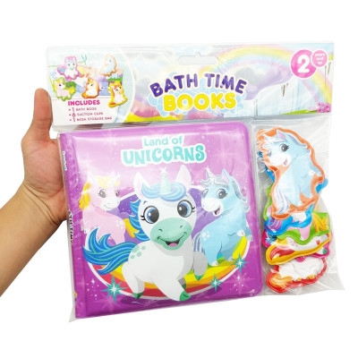 Land Of Unicorns Bath Time Book (Eva Bag Edition)