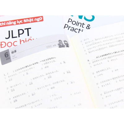 Sách - Kỳ thi năng lực Nhật ngữ: Point & Practice N3 - Chữ viết Từ vựng -NXB Trẻ