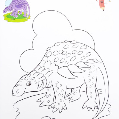 It’s My First Dinosaurs Colouring Book