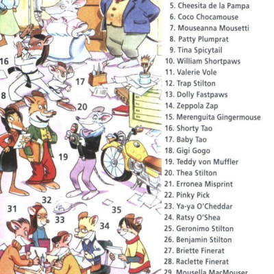 Geronimo Stilton A Cheese Colored Camper (No. 16)