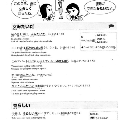 Luyện Thi Năng Lực Nhật Ngữ N3 - Ngữ Pháp (Tái Bản)