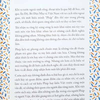 Thanh Lịch Như Người Pháp Hiếu Khách Như Người Việt