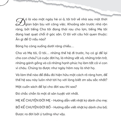 MẸ KỂ CHUYỆN ĐỜI MẸ