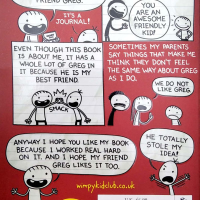 Diary Of An Awesome Friendly Kid: Rowley Jefferson