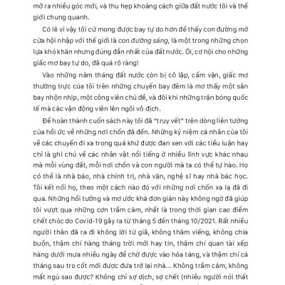 Những Giấc Mơ Bay Tự Do - Hiệu Ứng Covid - 19 Nghĩ Về Những Chuyến Đi Cũ (In lần thứ 1 năm 2022)