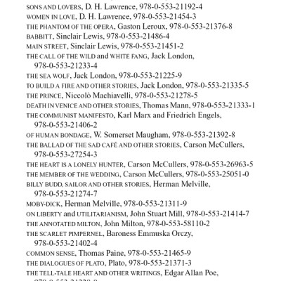 Peter Pan (Bantam Classic)