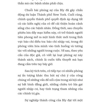 10 NGÀY GIẢ ĐIÊN TRONG TRẠI TÂM THẦN