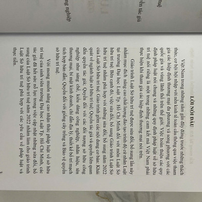 Sách - Giáo trình luật sở hữu trí tuệ (tái bản lần thứ ba, có sửa đổi, bổ sung -2025)