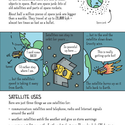 Sách ngoại văn: Comic Strip Science - Earth And Space