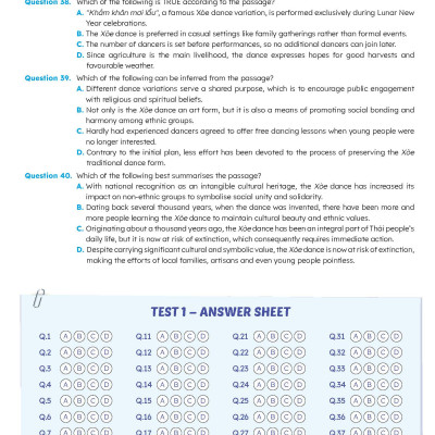 Bộ đề thi thử Tốt nghiệp THPT môn tiếng Anh 2025 - Tập 2