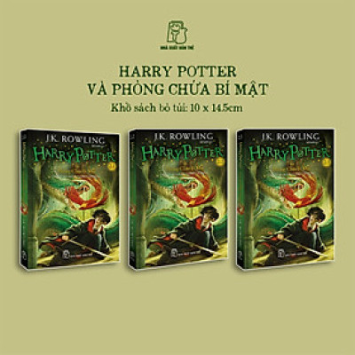 (Tập 2 - set 3 cuốn khổ nhỏ) HARRY POTTER VÀ PHÒNG CHỨA BÍ MẬT - J.K. Rowling - NXB Trẻ