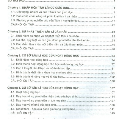 Giáo Trình Tâm Lí Học Giáo Dục