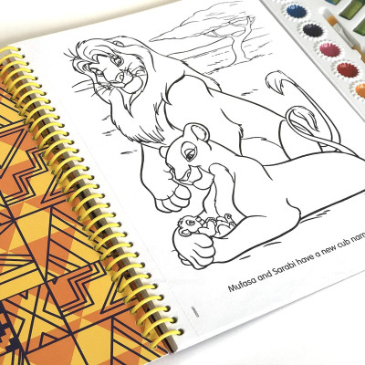 Disney Lion King Deluxe Poster Paint & Color