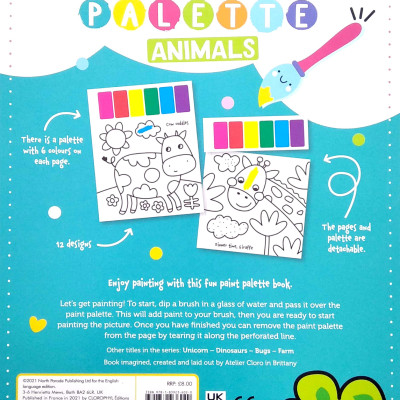 My First Paint Palette: Animals