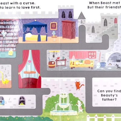 Maze Book: Follow Me Fairy Tales