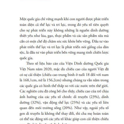 Giúp Con Đạt Được Chiều Cao Lý Tưởng - Tăng Thêm 10 cm Không Khó