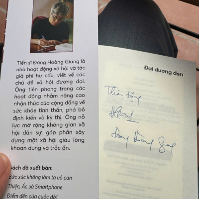 ĐẠI DƯƠNG ĐEN – Đặng Hoàng Giang – Thiện Tri Thức – NXB Thế giới