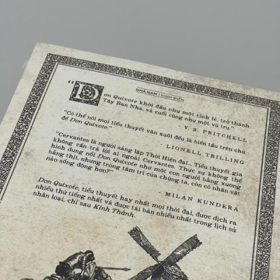 Sách - Don Quixote - Nhà quý tộc tài ba xứ Mancha (Tập 1) (TB 2022) (Nhã Nam HCM)