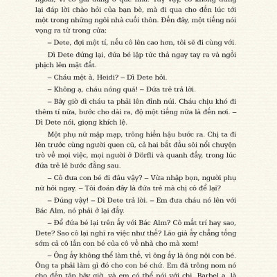 Heidi - Bìa Cứng (Tái Bản 2023)