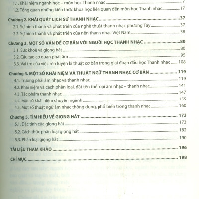 Giáo trình Thanh nhạc cơ bản 1 -  Võ Thị Thu Hoài (Chủ biên), Trần Thị Thu Hà, Bùi Tuần Giang