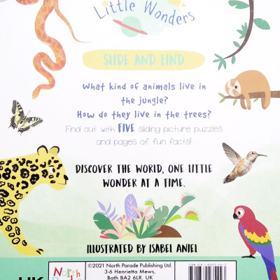 Little Wonders: Jungle Animals - 5 Puzzles