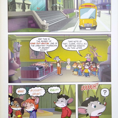 Geronimo Stilton Reporter #4: The Mummy With No Name