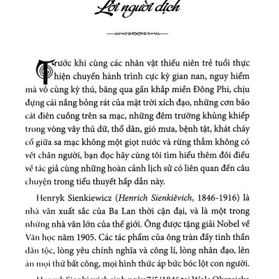 Trên Sa Mạc Và Trong Rừng Thẳm