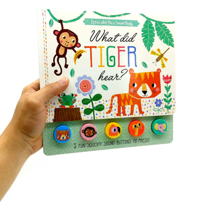 What Did Tiger Hear? - Press And Play Sound Book