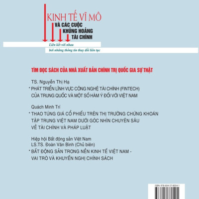 Kinh tế vĩ mô và các cuộc khủng hoảng tài chính. Liên kết với nhau bởi những thông tin thay đổi liên tục - bản in 2025