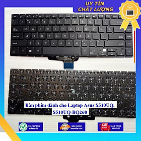 Bàn phím dùng cho Laptop Asus S510UQ, S510UQ-BQ260 - Hàng Nhập Khẩu New Seal
