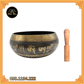 Chiếc bát xoay Tây Tạng mật tông 11.5cm