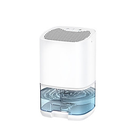 Máy hút ẩm mini H2102 để bàn, hạn chế ẩm mốc khử khuẩn bảo vệ sức khỏe gia đình, dung tích 1000ml - Hàng nhập khẩu