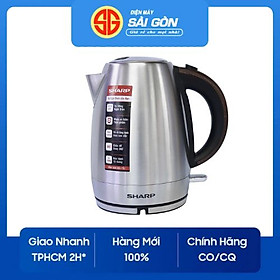 Bình đun siêu tốc Sharp 1.7 lít EKJ-17EVSD-WD-Hàng chính hãng