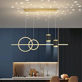 Đèn thả hiện đại SuperVilighting THaSAO1 trang trí phòng khách bàn ăn đèn thả quán Bảo hành 24 tháng