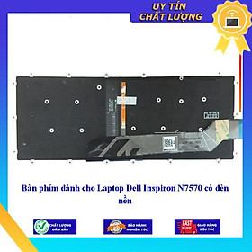 Bàn phím dùng cho Laptop Dell Inspiron N7570 có đèn nền  - Hàng Nhập Khẩu New Seal