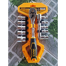 Bộ 12 cái đầu tuýp (1/2 inch) Ingco HKTS12122