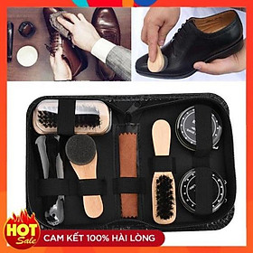 BigSale/ Bộ dụng cụ đánh giày 7 món kèm si /LH online