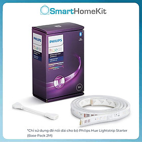 Dây LED mở rộng 1 mét Philips Hue Lightstrip Extension (chưa bao gồm nguồn) - 16 triệu màu 