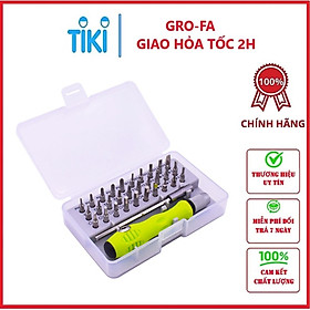 Bộ tô vít đa năng chuyên dụng 32 món có hộp đựng - Hàng chính hãng 